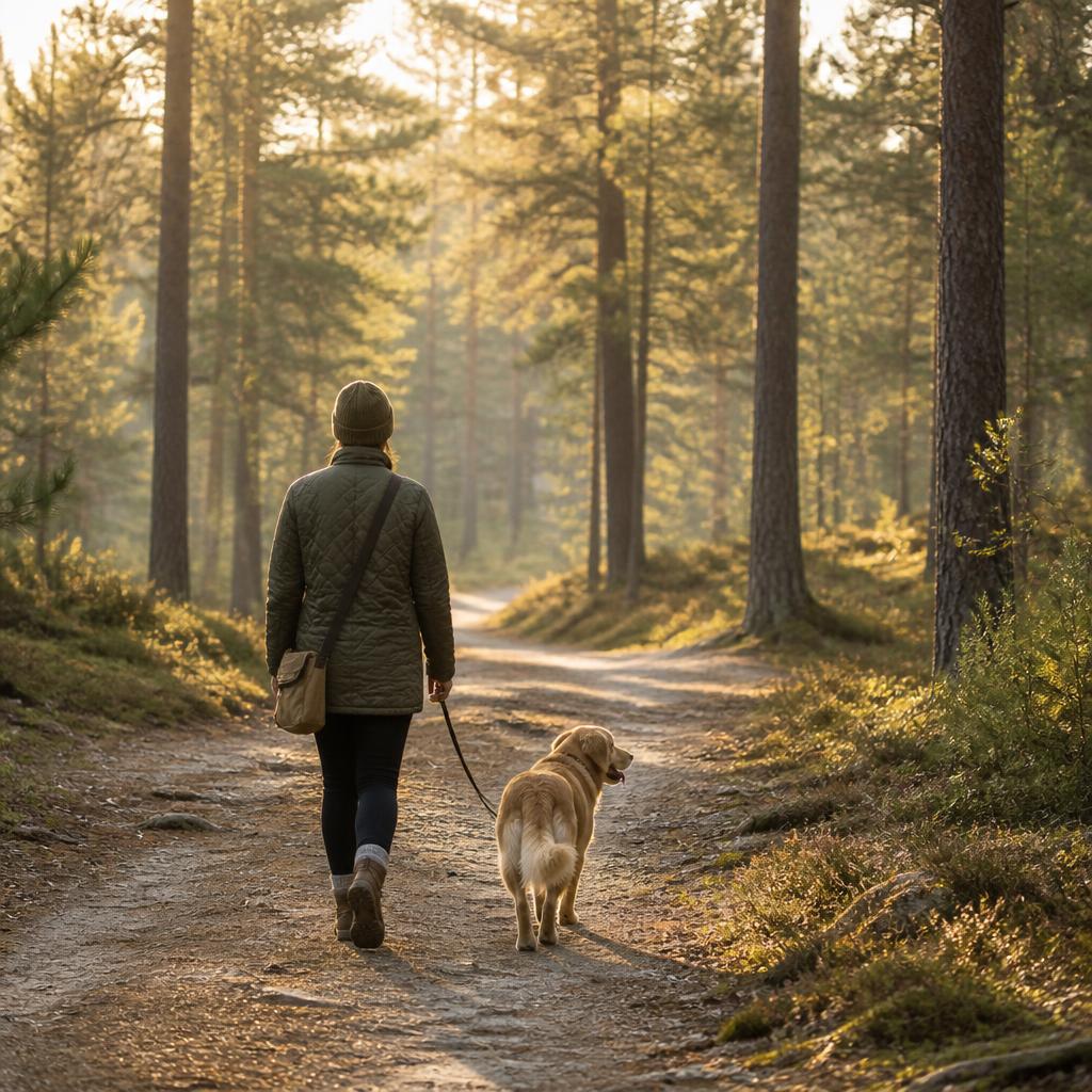 Zo ontspannen mag iedere wandeling voelen, namens Bravyk